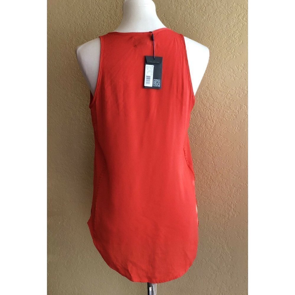 PJK Paterson J.Kincaid OraSol Hutchinson Shirt Tail Tank Top Size S PT19321372JK - Picture 2 of 10